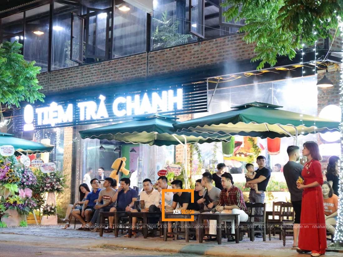 chuỗi tiệm trà chanh